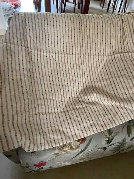 Photo of free New cotton curtain blinds wit rods (Sec 34-C Chandigarh) #1