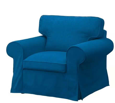 Photo of free ikea ektorp armchair covers (two) (Golden Triangle NR2) #1