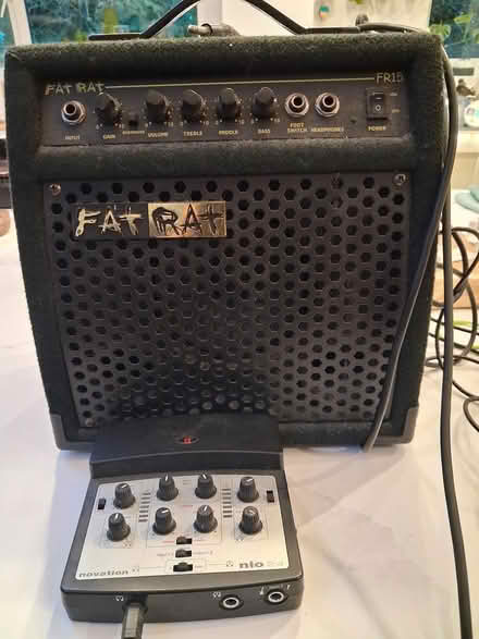 Photo of free Guitar amplifier with leads (PR5 Walton Summit) #1