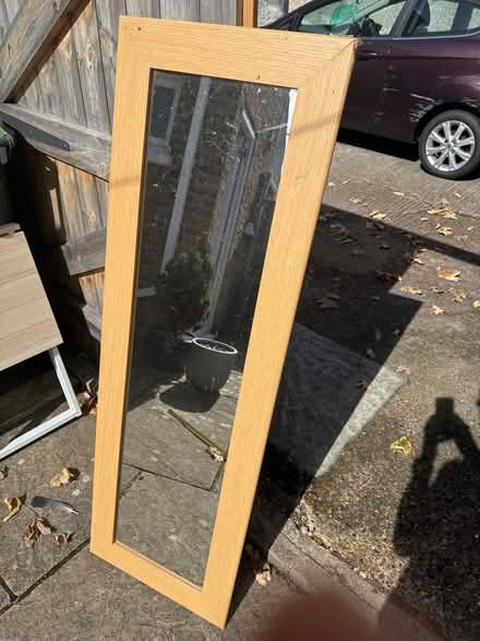 Photo of free Wooden mirror (Leigh-on-Sea, SS9) #1