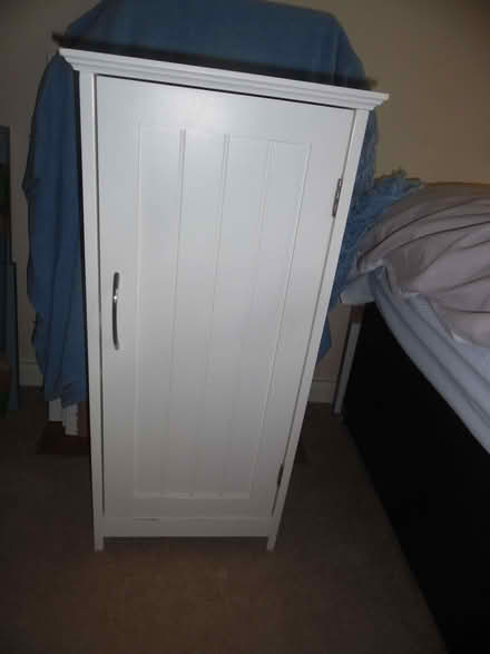 Photo of free Small white cabinet (Upton CH2) #1