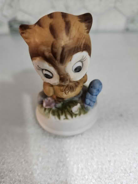 Photo of free Lipco Bisque Owl Figurine (Ambler) #1