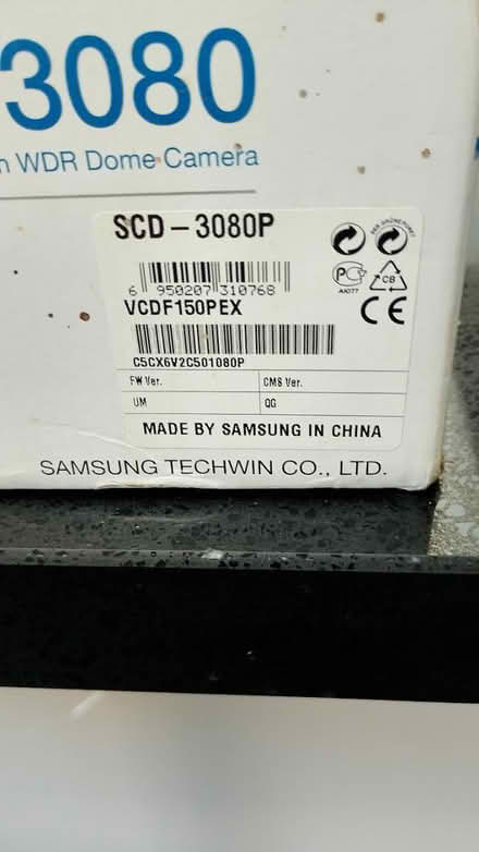 Photo of free Samsung High Res WDR Dome Camera (Ruislip HA4) #4