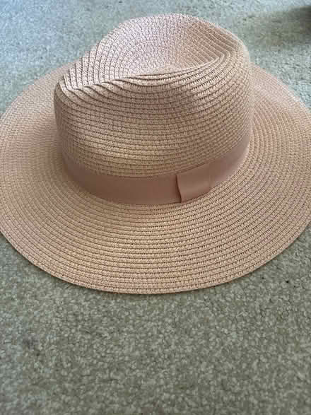 Photo of free Pink Straw Hat (Southfields SW18) #1
