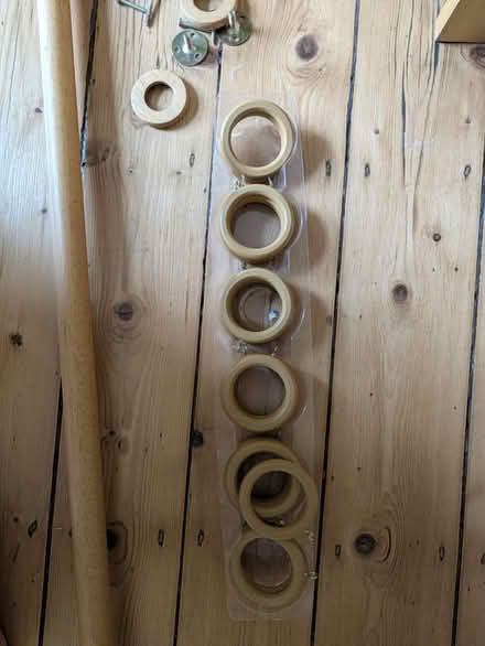 Photo of free Curtain pole and curtain rings (Hanover BN2) #4