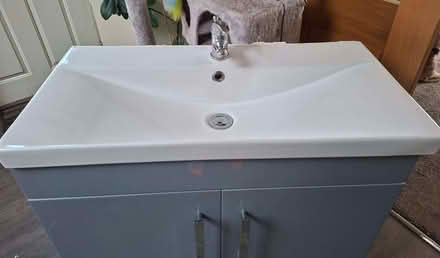 Photo of free Grey Vanity Sink Unit (Clayhanger WS8) #2