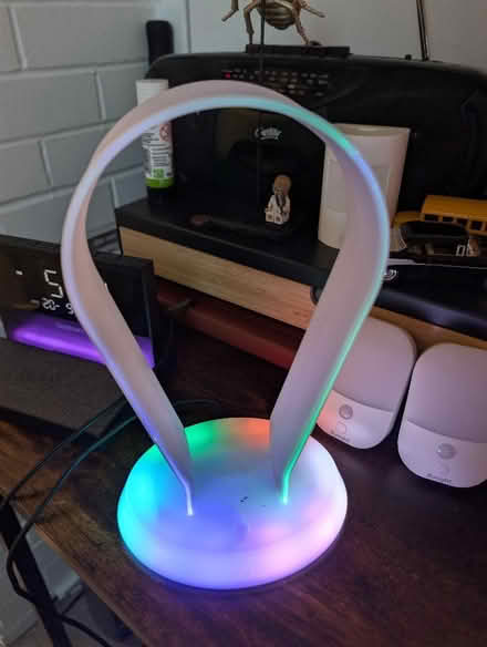 Photo of free Neon Headphones stand and charger (Belle Vue WF1) #1