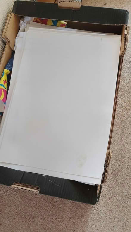 Photo of free A3 card and paper (Burgess Hill) #2
