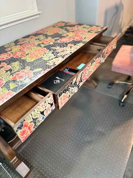 Photo of free Antique Style Desk and chair (West Petaluma) #3