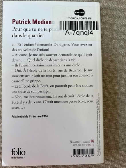 Photo of free Novel in French language (Datchet - SL3) #2