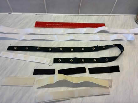Photo of free snap button / popper / press-stud and Velcro tape (Great Boughton CH3) #1