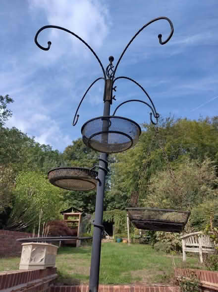 Photo of free Black metal bird feeder (Hooley CR5) #1