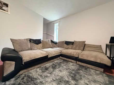 Photo of free Large 5-seater corner sofa (Salford M3) #1