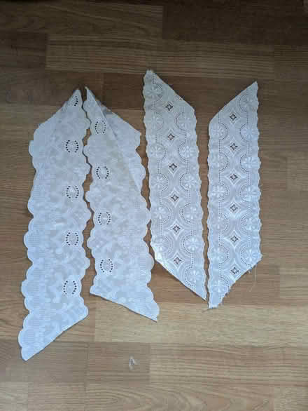 Photo of free Vintage wedding dress offcuts (Tranmere CH42) #1