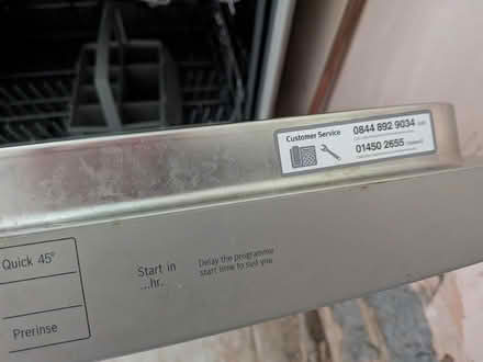 Photo of free Under counter Bosch dishwasher (Ladywell SE4) #4