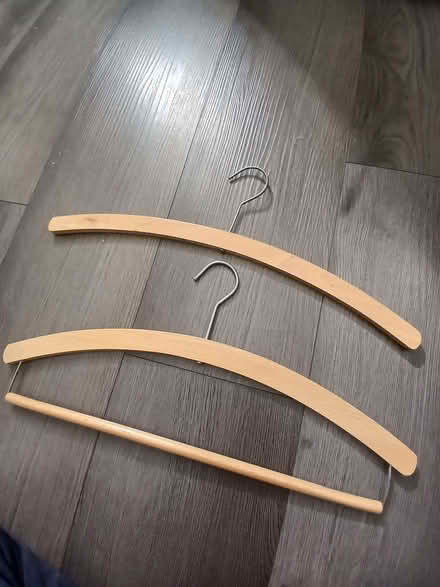 Photo of free Wooden Coat Hangers (Wrose BD18) #1