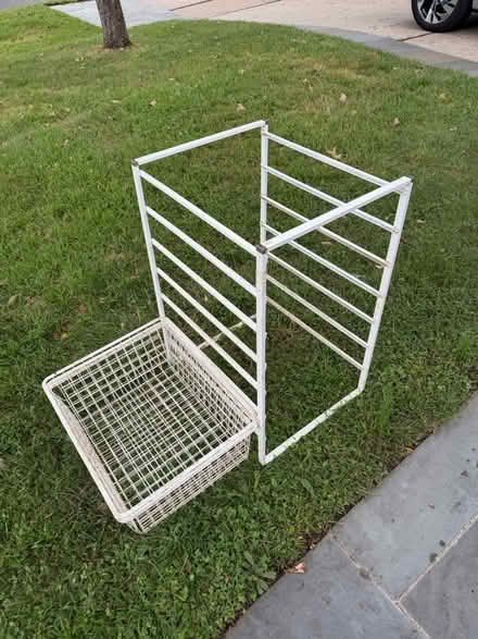 Photo of free Metal rack with wire drawers (Near Montrose Rd and 270) #1