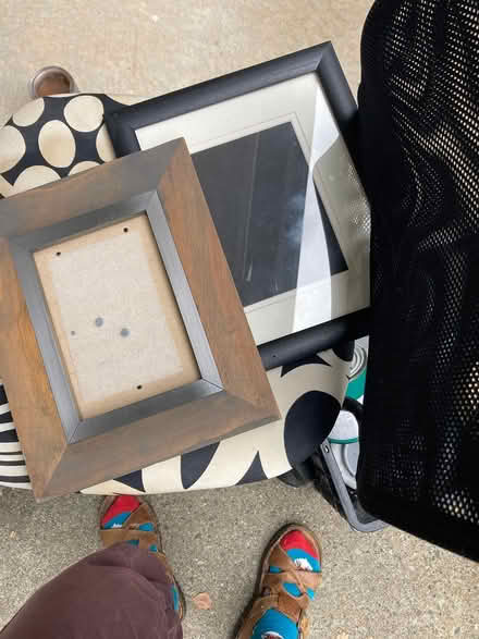 Photo of free Picture frames 4 x 6 8 x 10 (Foothill Boulevard Cupertino) #1