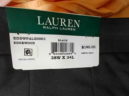 Photo of free Black Ralph Lauren suit pants (Westminster City Center) #2
