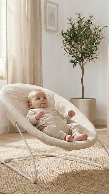 Photo of Strap in baby seat with frame (Golden Triangle NR2) #1