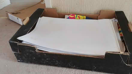 Photo of free A3 card and paper (Burgess Hill) #1