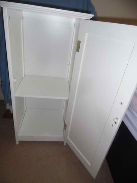 Photo of free Small white cabinet (Upton CH2) #2