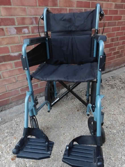 Photo of free Folding wheelchair (Hill Head PO14) #2