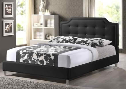 Photo of free King memory foam mattress headboard (123 Raccoon Dr.) #3