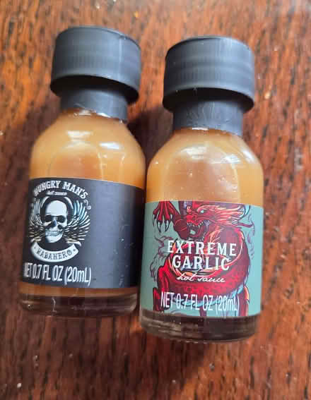 Photo of free 2 mini 'hot sauce' bottles (Clevedon BS21) #1
