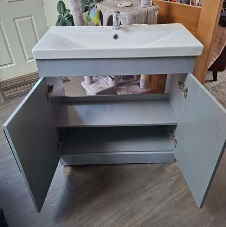 Photo of free Grey Vanity Sink Unit (Clayhanger WS8) #1