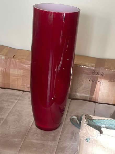 Photo of free Tall glass vase (Anerley SE20) #1