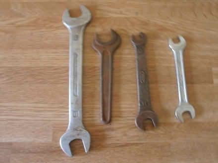 Photo of free Assorted Metric open ended spanners (The Ryde AL9) #1