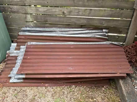 Photo of free Metal corrugated panels (Arnside LA5) #1