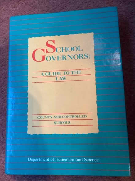 Photo of free Legacy School Governor Guide to the Law (Chineham RG24) #1