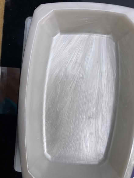 Photo of free Plastic soap dish w. marble pattern (Foothill Boulevard Cupertino) #1