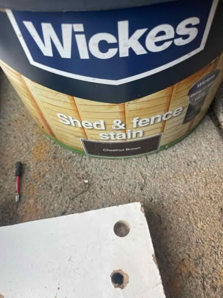 Photo of free Shed or fence paint (Woking GU22) #1