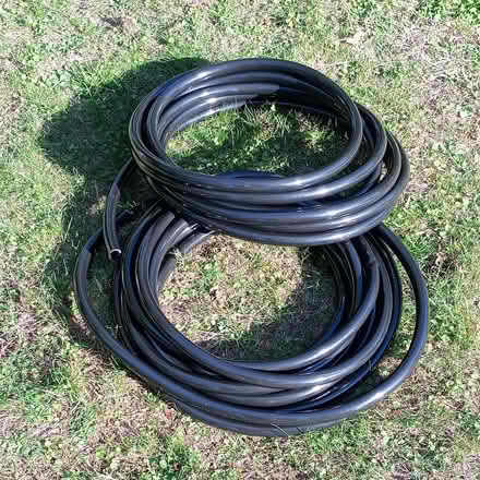 Photo of free 3/4" black PVC hose, two 10 metre lengths (Berrow WR13) #1