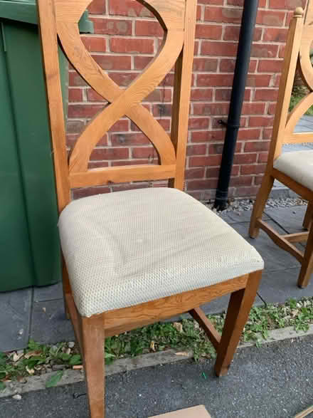 Photo of free 3 x chairs (Loughborough LE11) #2