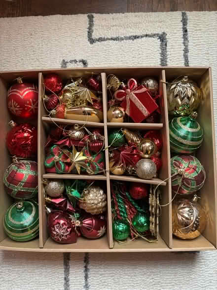 Photo of free Christmas ornaments (Rego Park) #1