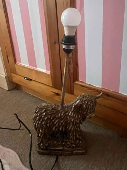Photo of free Lamp no shade (Skerton LA1) #1
