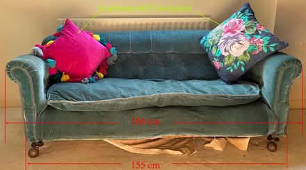Photo of free Sofa – Ideal re-upholstery project (Long Wittenham OX14) #1