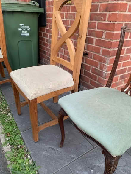 Photo of free 3 x chairs (Loughborough LE11) #3