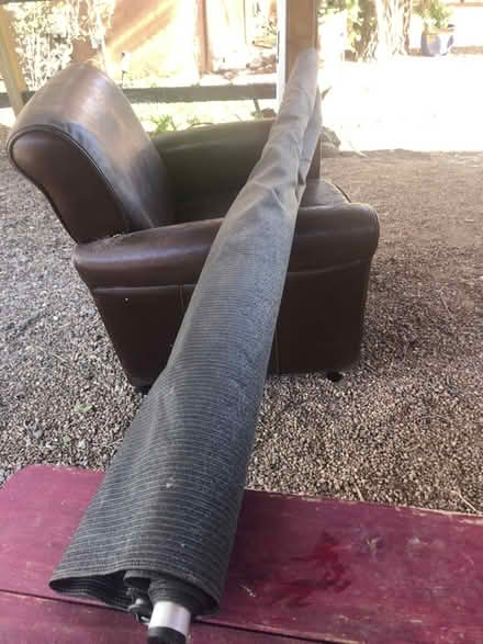 Photo of free 8' roller shade perfect condition (Casa Solana, near Co-Op) #1