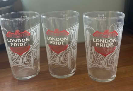Photo of free 3 pint glasses (HP5 Chesham) #1