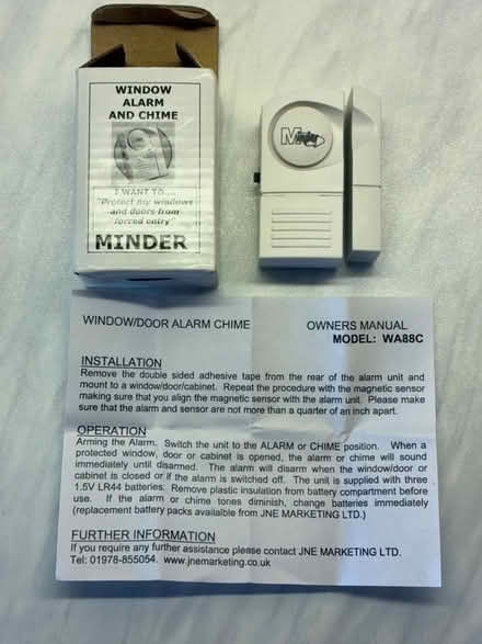 Photo of free Window / door chime and alarm (Great Boughton CH3) #4