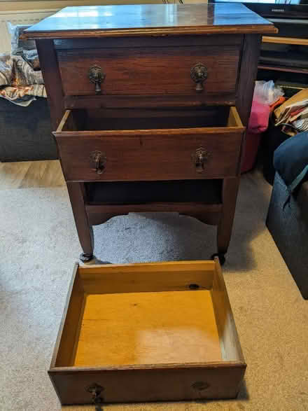 Photo of free Small oak old drawers (Freehold LA1) #2