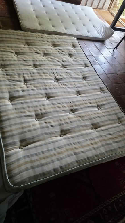 Photo of free Double mattress (Old Harlow CM17) #2