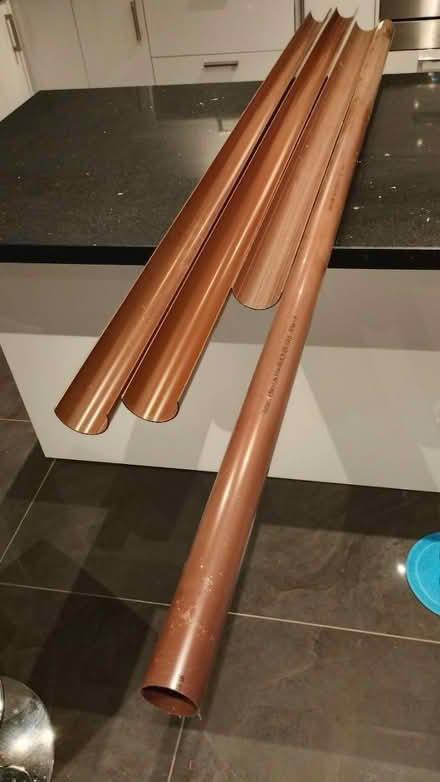 Photo of free Brown guttering/downpipe (Ruislip HA4) #1