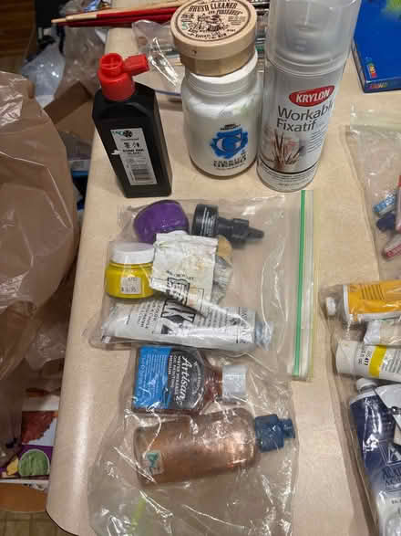 Photo of free Old Art Supplies (Webster Groves) #2