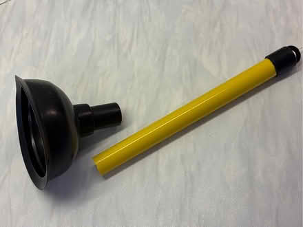 Photo of free Drain plunger - handle needs fixing (Great Boughton CH3) #1